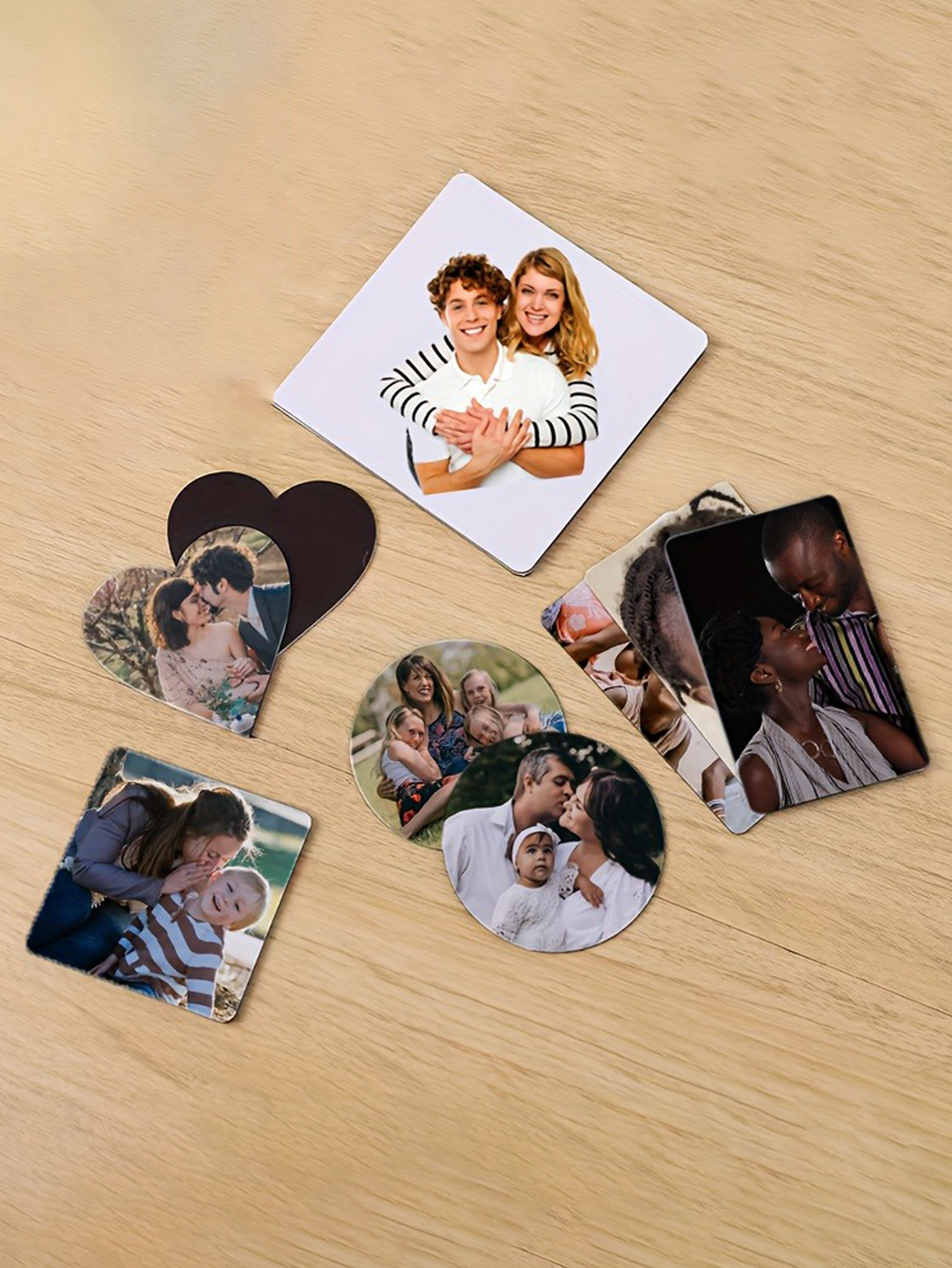 DIY Photo Memory Custom Fridge Magnets
